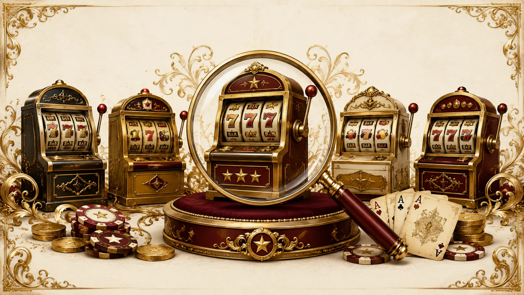 Plataformas antigas de jogos slots 3